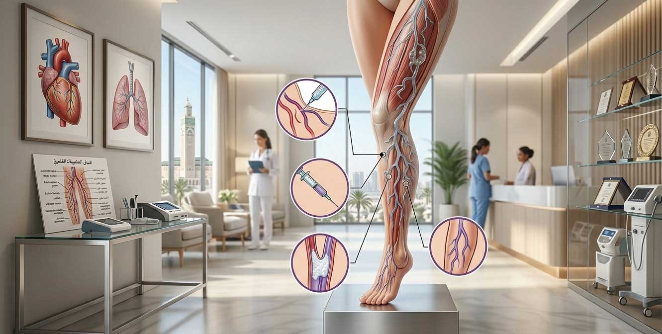 Sclérothérapie des Varices au Maroc &amp; Casablanca – Guide 2026