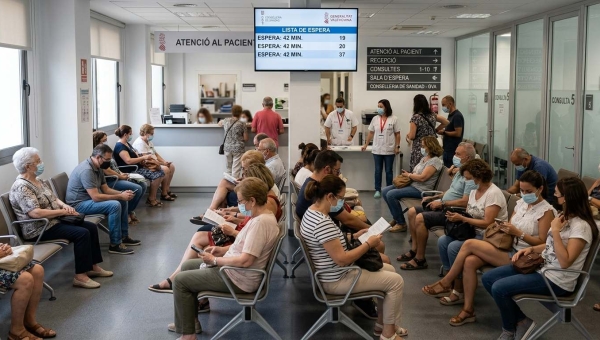 Lista de espera de la Conselleria de Sanidad 